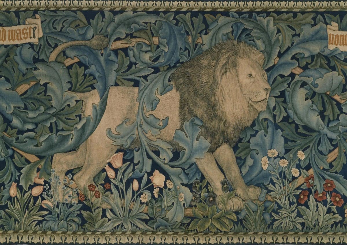 Гобелен Лес Уильяма Морриса Гобелен Лес Уильяма Морриса