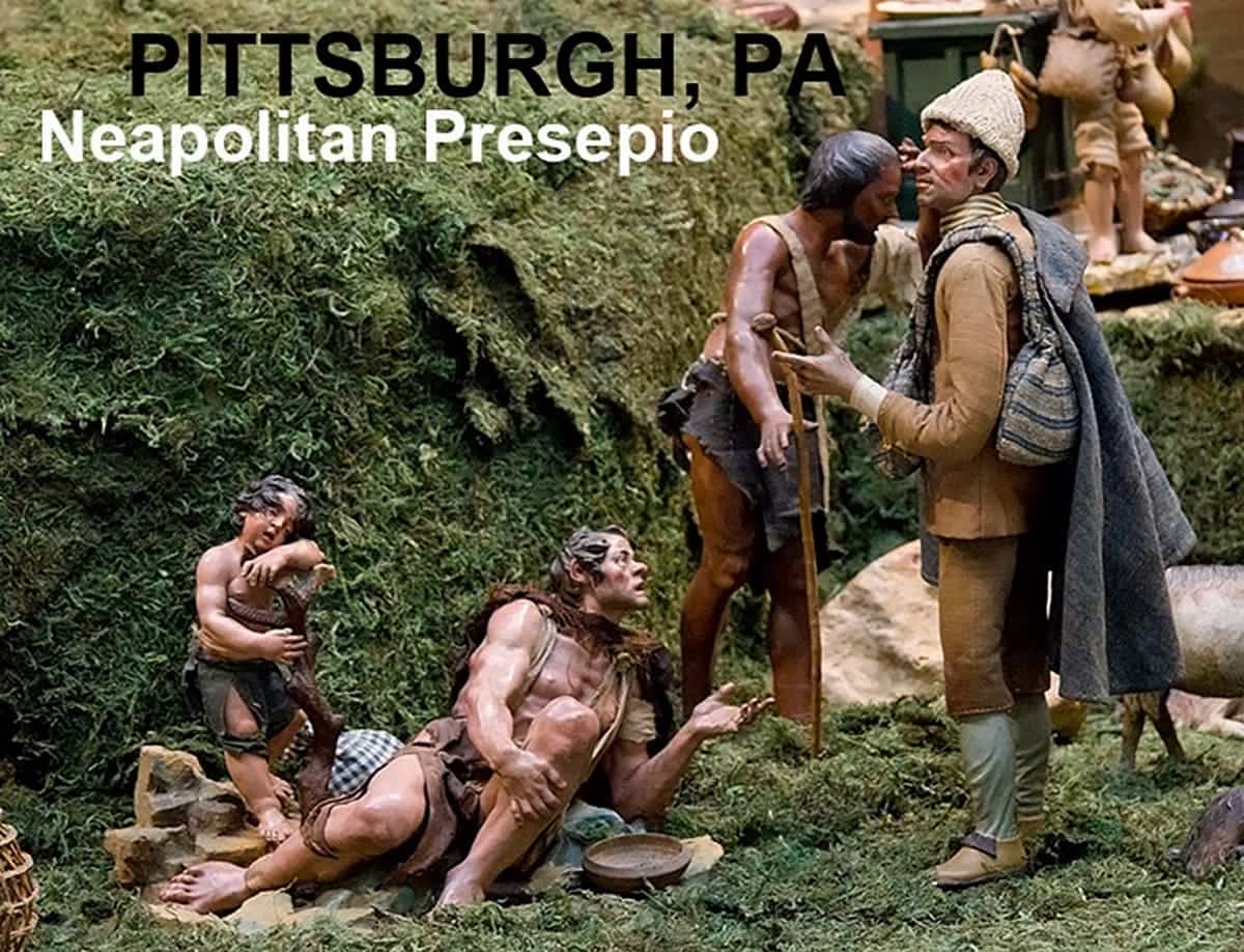 Рождественский вертеп. Фрагмент. Вертеп